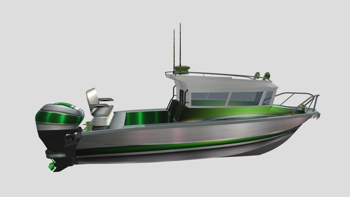 Motor Boat – Modello 3D gratuito STL