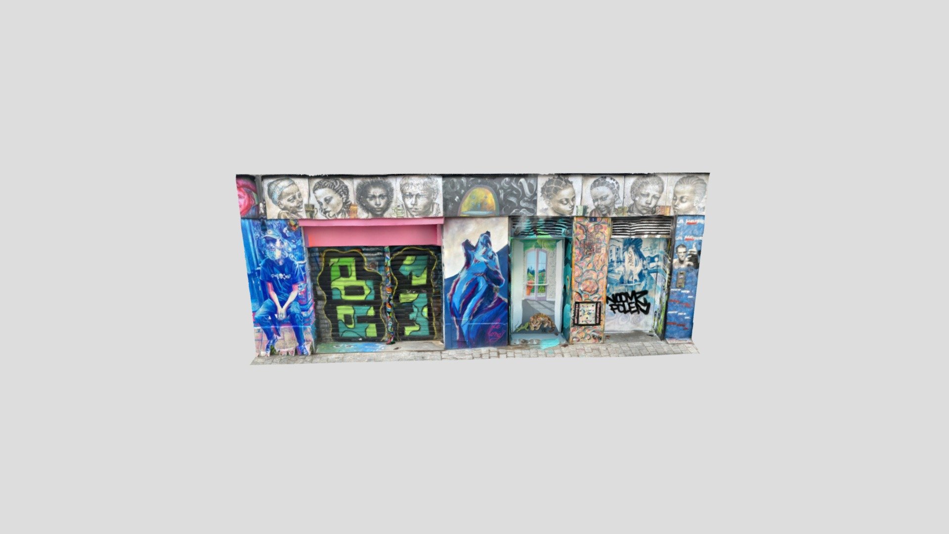 Street art in Belleville