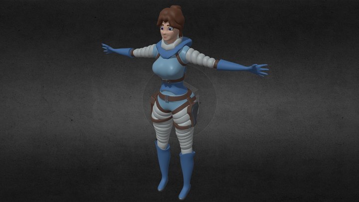 Captain Z. Arteaga 3D Model