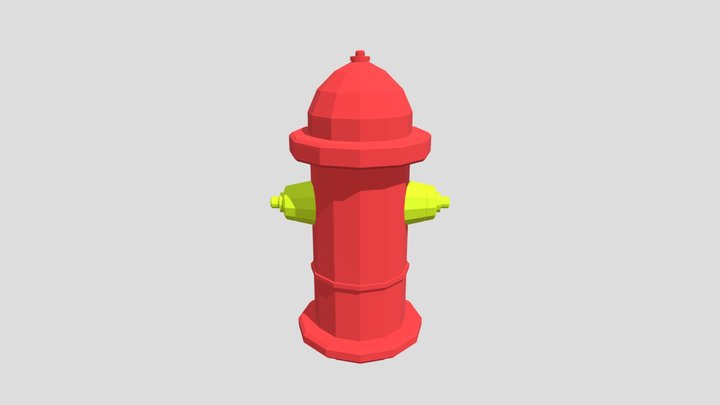 Fire Hydrant 3D Model