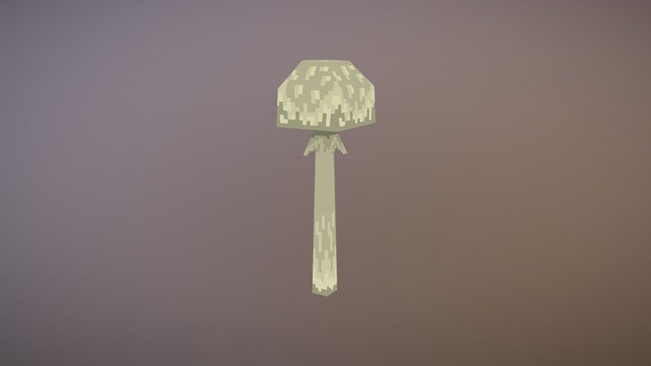 Edible mushroom 3D Model
