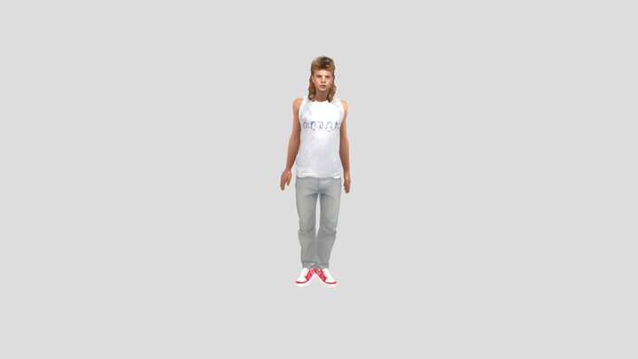 Mullet_ Portrait_biped_glb – Modelo 3D gratuito STL