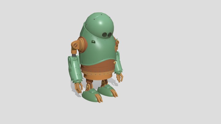 [HW XYZ School] Robot 3D Model