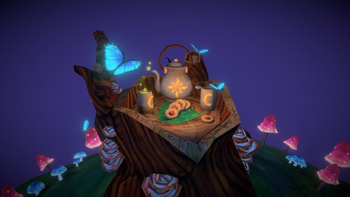 Fay Tea Party 3D Model