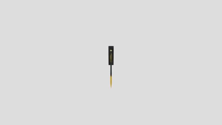 GOLDEN SWORD 3D Model