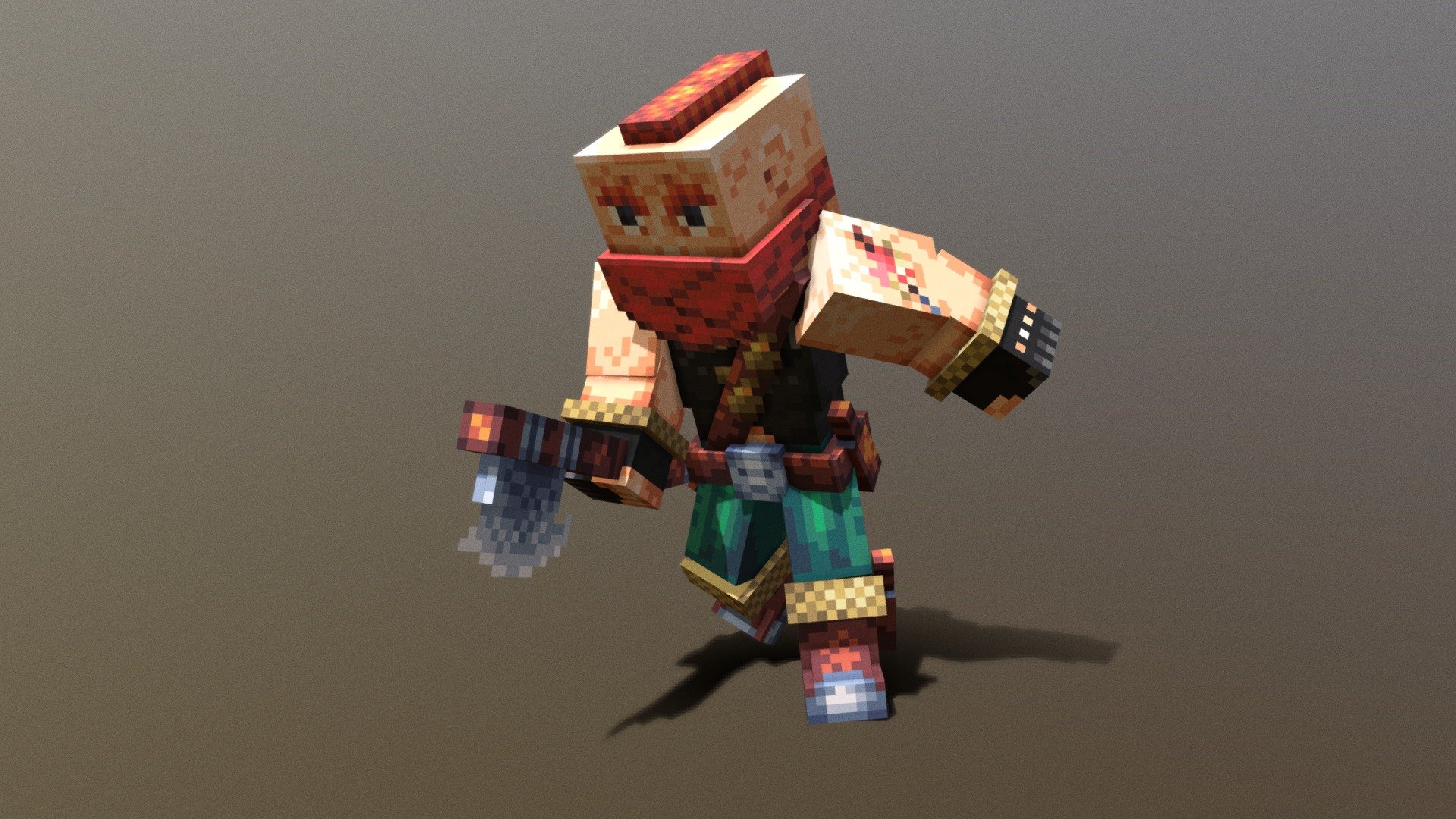 Forest Bandit [Forge] - 3D model by Kaput-protivogaz [b42d4db] - Sketchfab