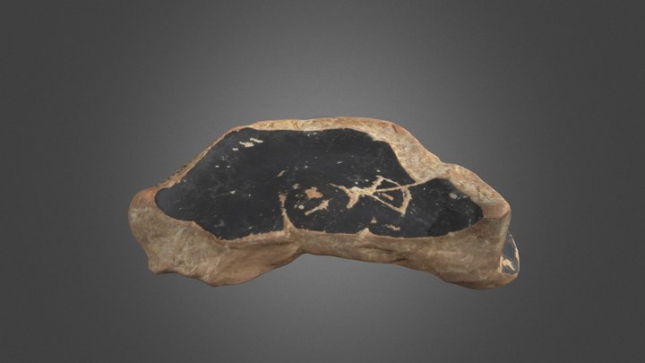 Cerámica ática con marca 3D Model