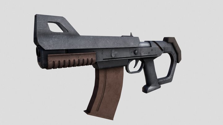 REDUX: BP-X2 Rifle 3D Model