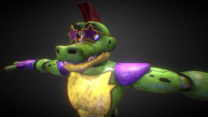 DJ Music Man - FNAF SB - Download Free 3D model by AN_ENIGMA_ [459a492] -  Sketchfab