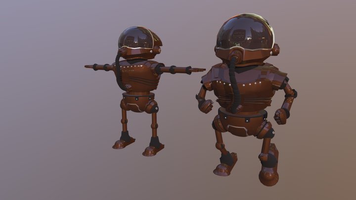 Robot 3D Model