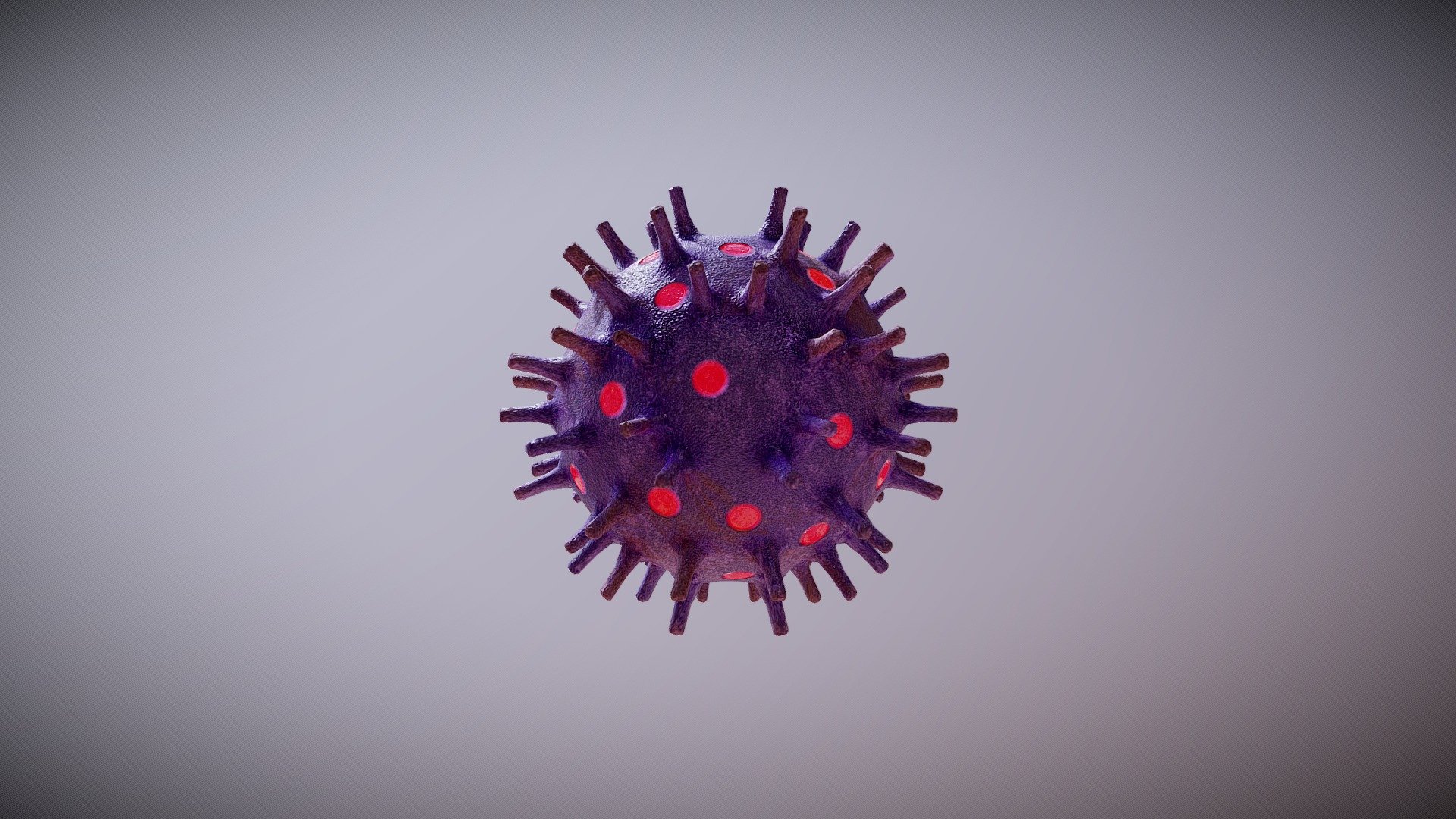 Virus Download Free 3D model by sunix (sunix) [b42ea5c