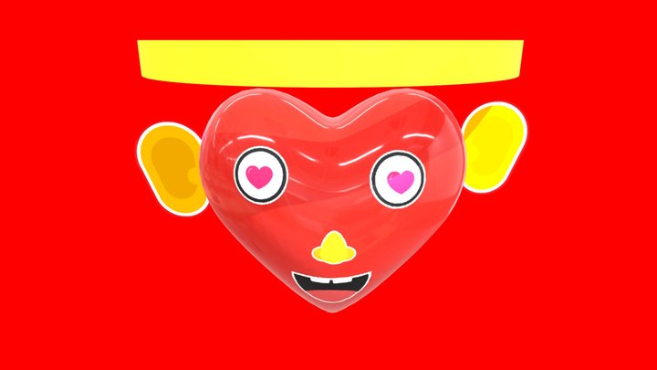 Happy Face (11) 3D Model