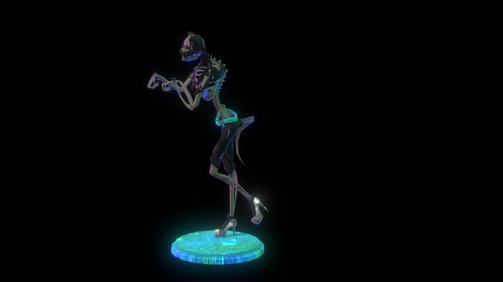 Catwoman_skeleton 3D Model