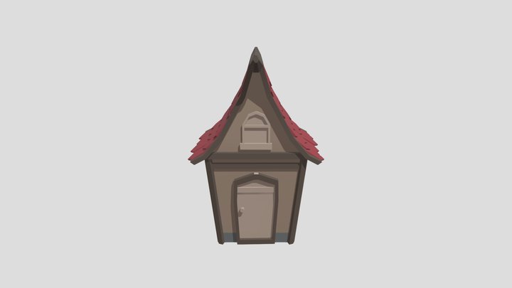 Witchs Hut WIP 3D Model