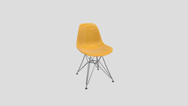 green_chair_2017 3D Model