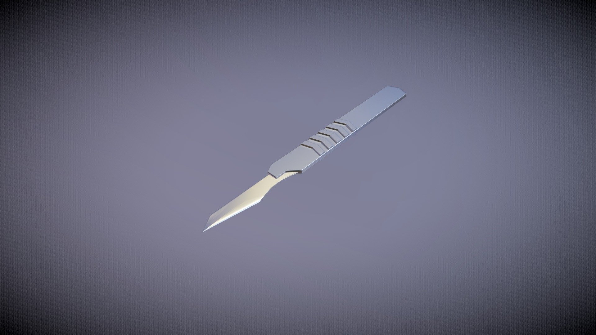 Surgical Knife — Sketchfab embed 3D viewer