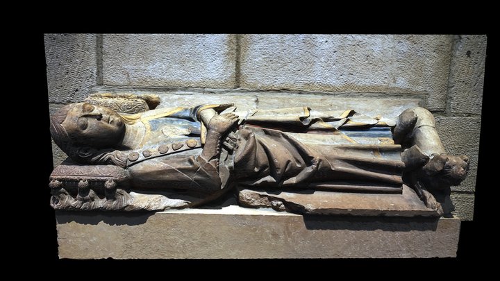 Tomb effigy of a boy - MET 3D Model
