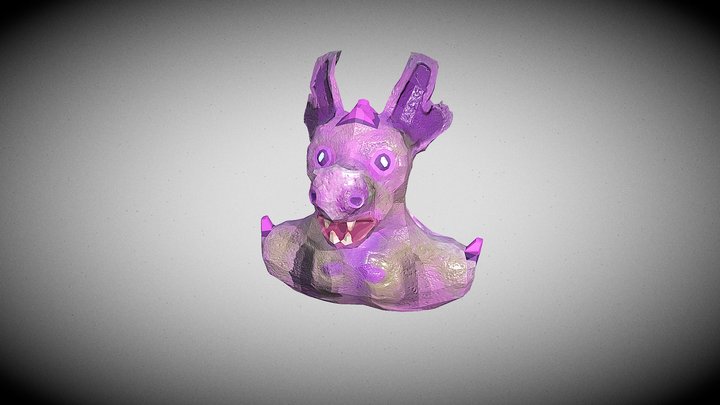 Creature - Ms. Axolotl 3D Model