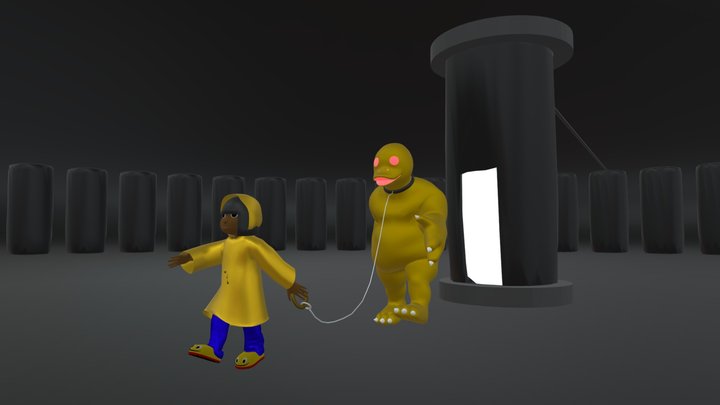 Lally and Durge 3D Model
