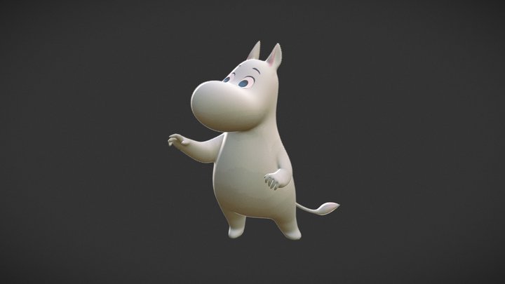 Moomin 3D Model