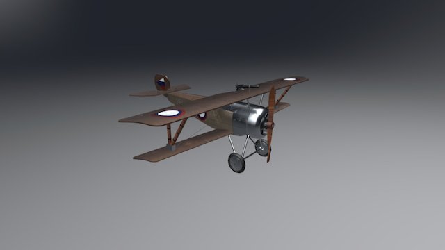 Nieuport 17 17 3D Model