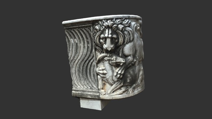 Vatican Coffin 3D Model
