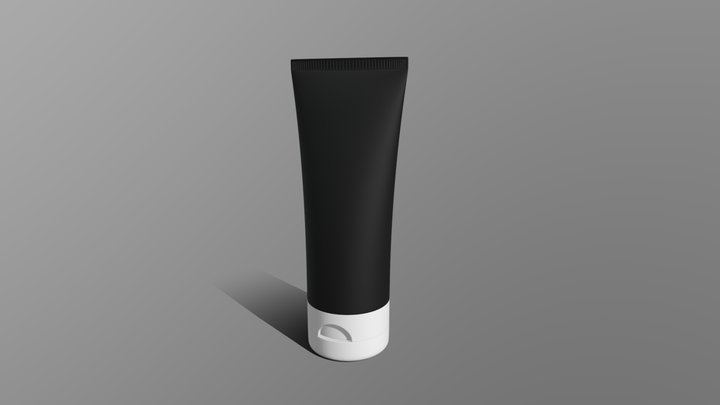 Cosmetic Tube 1 3D Model