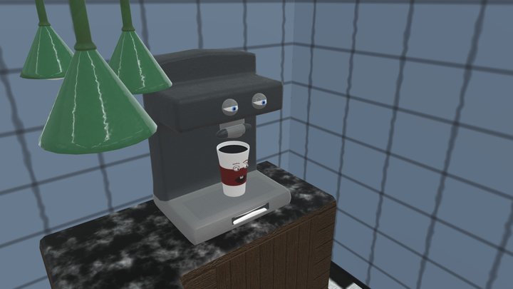 Brave Little Kitchen 3D Model