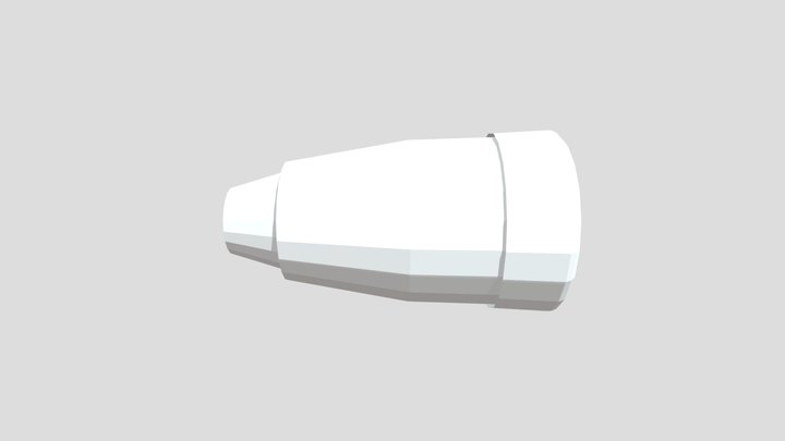 Airplane Turbine01 3D Model