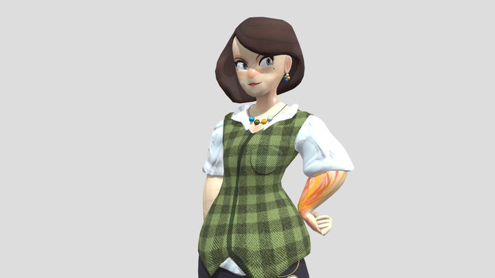 Alice (Mayor/Avatar) 3D Model