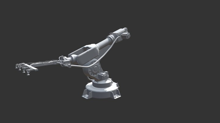 Robot Collektor 3D Model