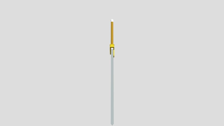 Buster sword 3D Model