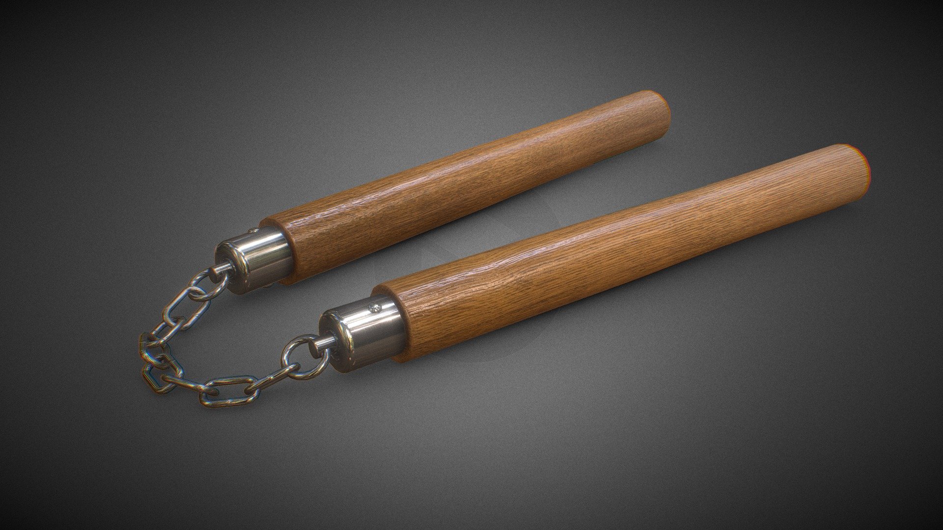 Wood Nunchaku