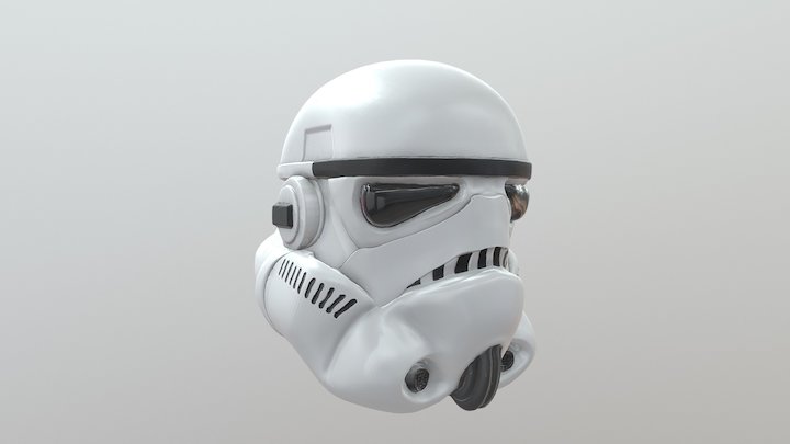 Stormtrooper Helmet 3D Model