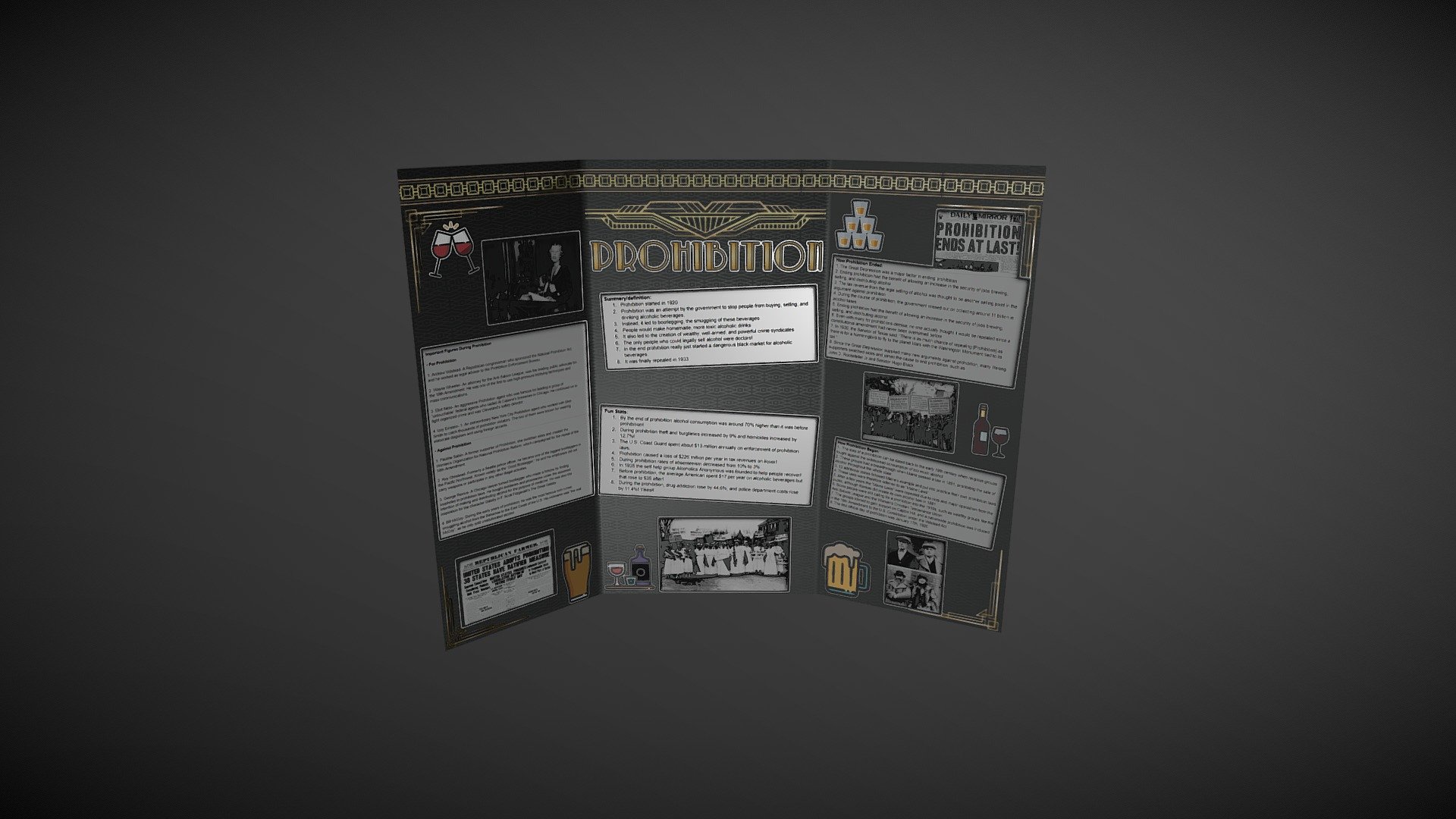 Prohibition Scene