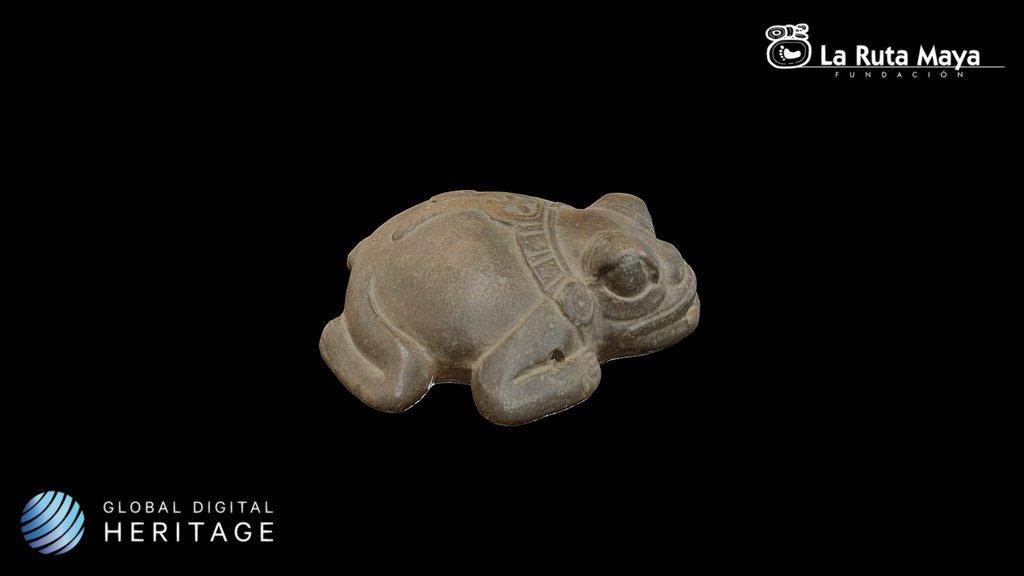 Double-chamber ocarina with the shape of a Toad