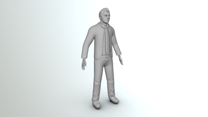 Connor _ Game Res Model 3D Model
