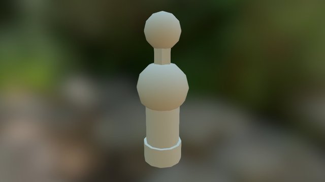 Chess - Queen 3D Model