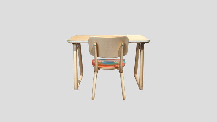 Mobiliario escolar – Modèle 3D gratuit STL