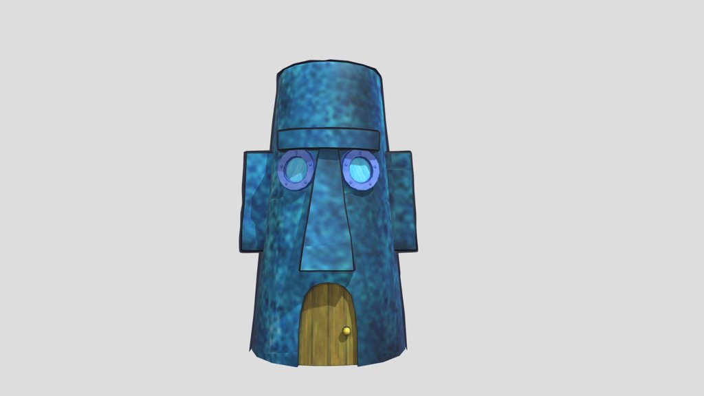 Squidward House Tscp Updated Texture Rare