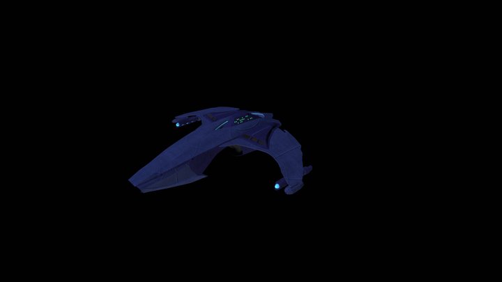 Caitian Sicarius Heavy Escort 3D Model