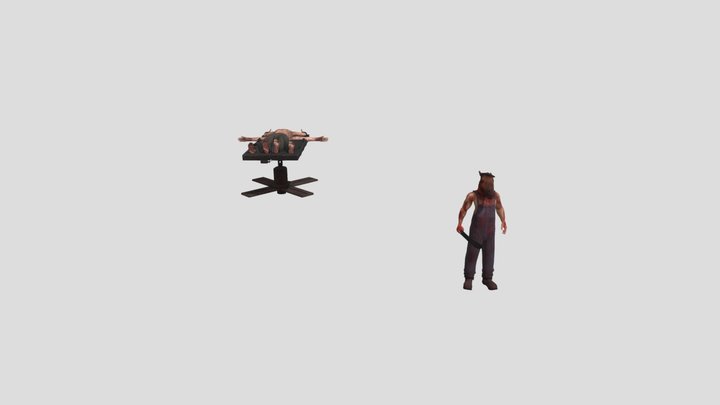 GameOver01 3D Model