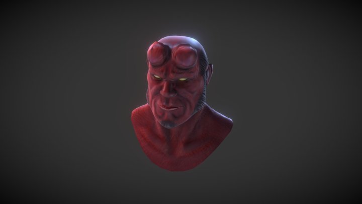 Hellboy Emicega 3D Model