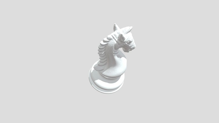 chess-pieces-knight (1) 3D Model
