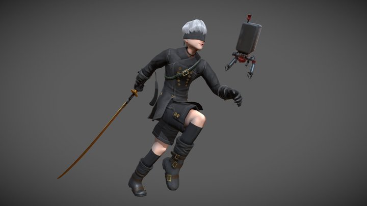 9S 3D Model
