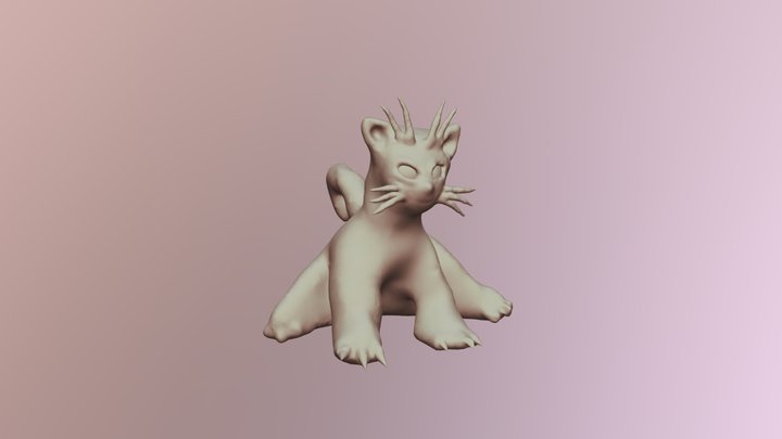 Cat 3D Model
