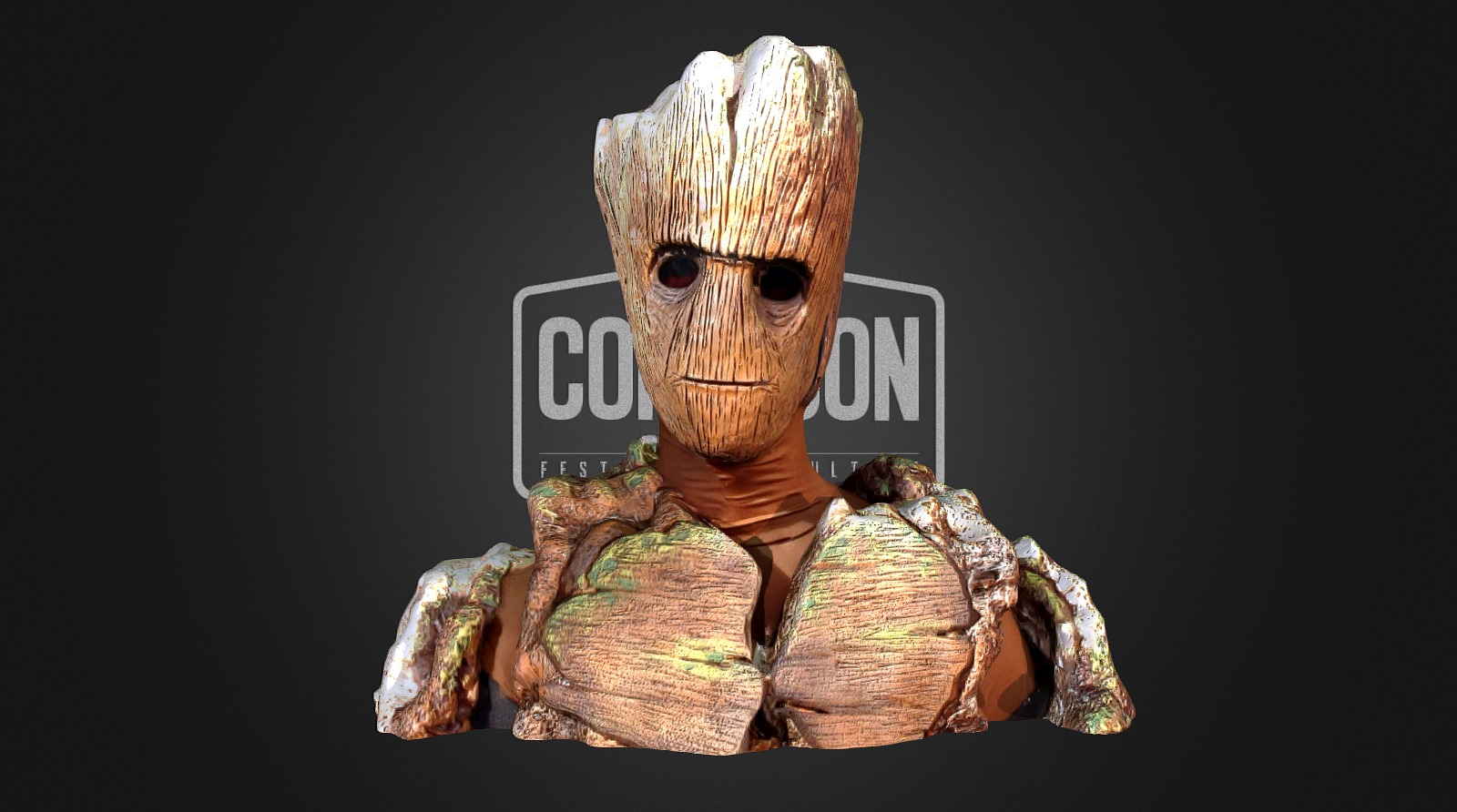 Awesome Groot cosplay @ Comic-con Paris! - 3D model by 3D selfie ...