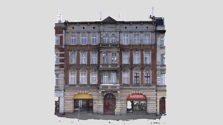 Front_Dworcowa 3D Model