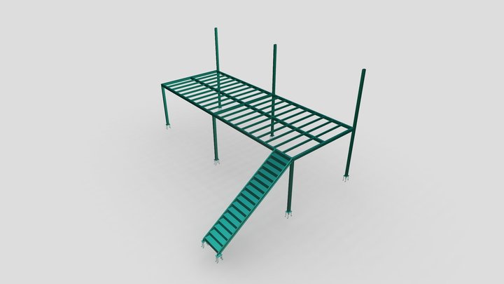 04 - MEZANINO 3D Model
