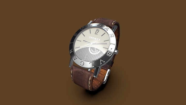 Wrist Watch Bvlgari Armbansur 3D Model